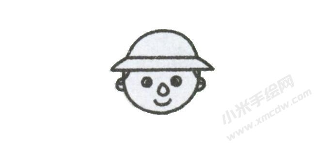 農(nóng)民伯伯簡筆畫繪制步驟圖示02.jpg