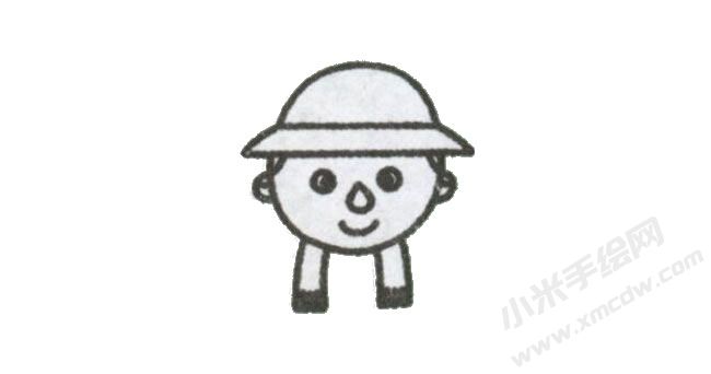 農(nóng)民伯伯簡筆畫繪制步驟圖示03.jpg