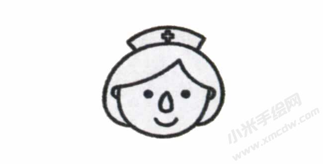 護(hù)士簡(jiǎn)筆畫(huà)繪制步驟圖示02.jpg