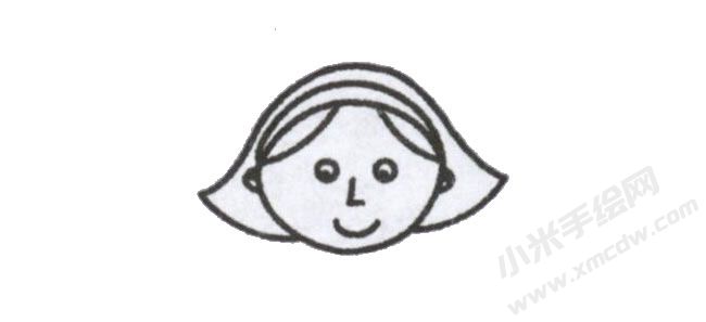 簡筆畫媽媽畫法步驟圖示02.jpg