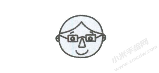 簡筆畫爸爸畫法步驟圖示01.jpg