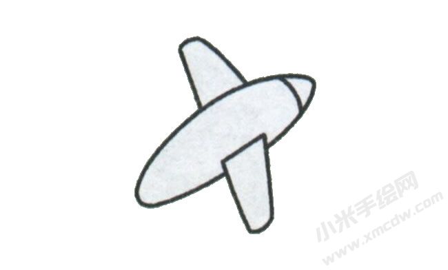簡筆畫飛機畫法步驟圖示03.jpg