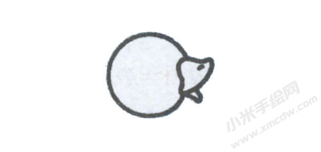 簡(jiǎn)筆畫鴨子畫法步驟圖示02.jpg