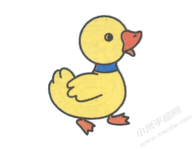 簡(jiǎn)筆畫鴨子畫法步驟圖示06.jpg