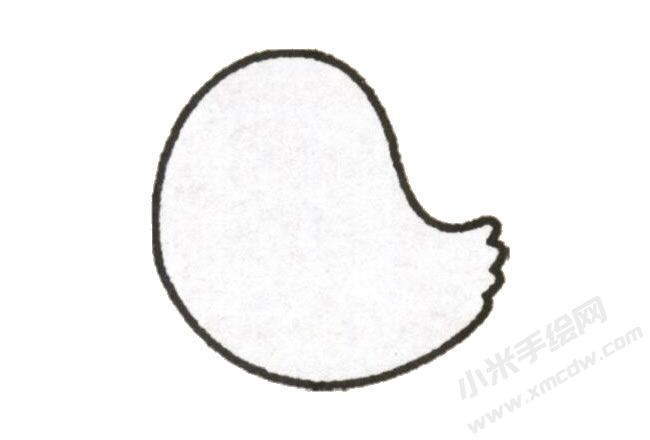 小雞幼兒簡筆畫繪制步驟圖示01.jpg
