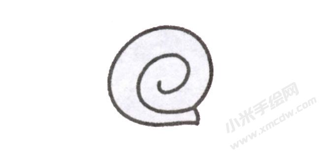 簡(jiǎn)筆畫(huà)蝸牛畫(huà)法步驟圖示01.jpg