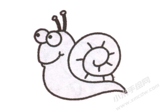 簡(jiǎn)筆畫(huà)蝸牛畫(huà)法步驟圖示05.jpg