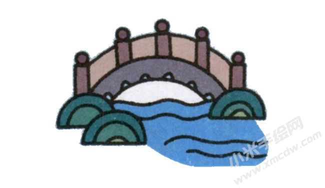 簡(jiǎn)筆畫(huà)拱橋畫(huà)法步驟圖示06.jpg