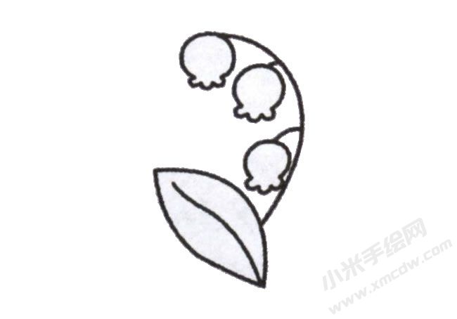 鈴蘭花簡(jiǎn)筆畫繪制步驟圖示04.jpg