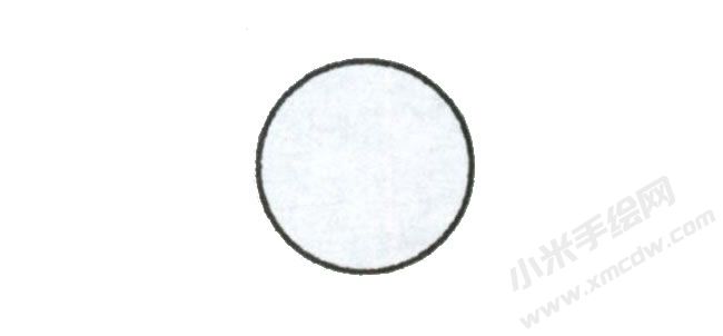 一步一筆簡筆畫向日葵步驟圖示01.jpg