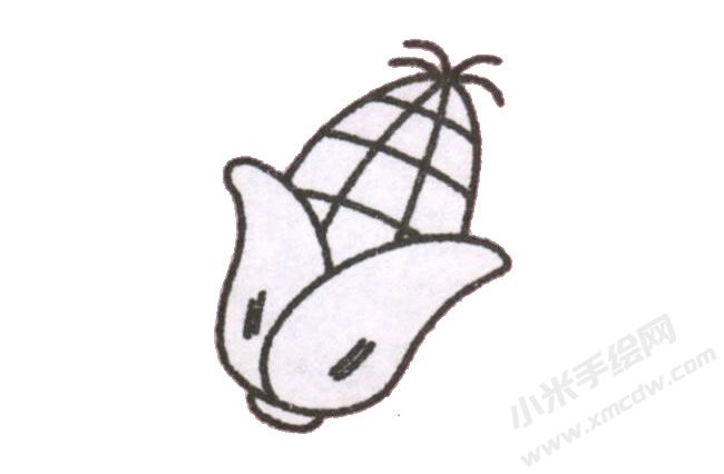 簡(jiǎn)筆畫(huà)玉米畫(huà)法步驟圖示05.jpg
