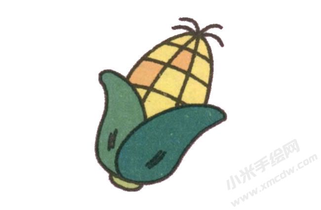 簡(jiǎn)筆畫(huà)玉米畫(huà)法步驟圖示06.jpg