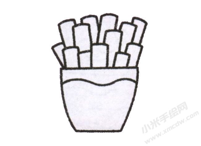 薯條幼兒簡筆畫步驟圖示05.jpg