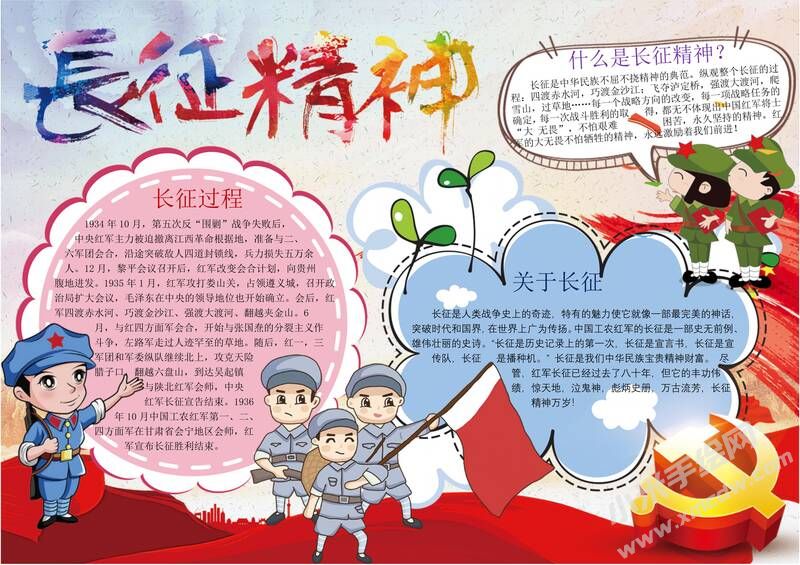 長征精神手抄報內容模板彩色有字（第一版）.jpg
