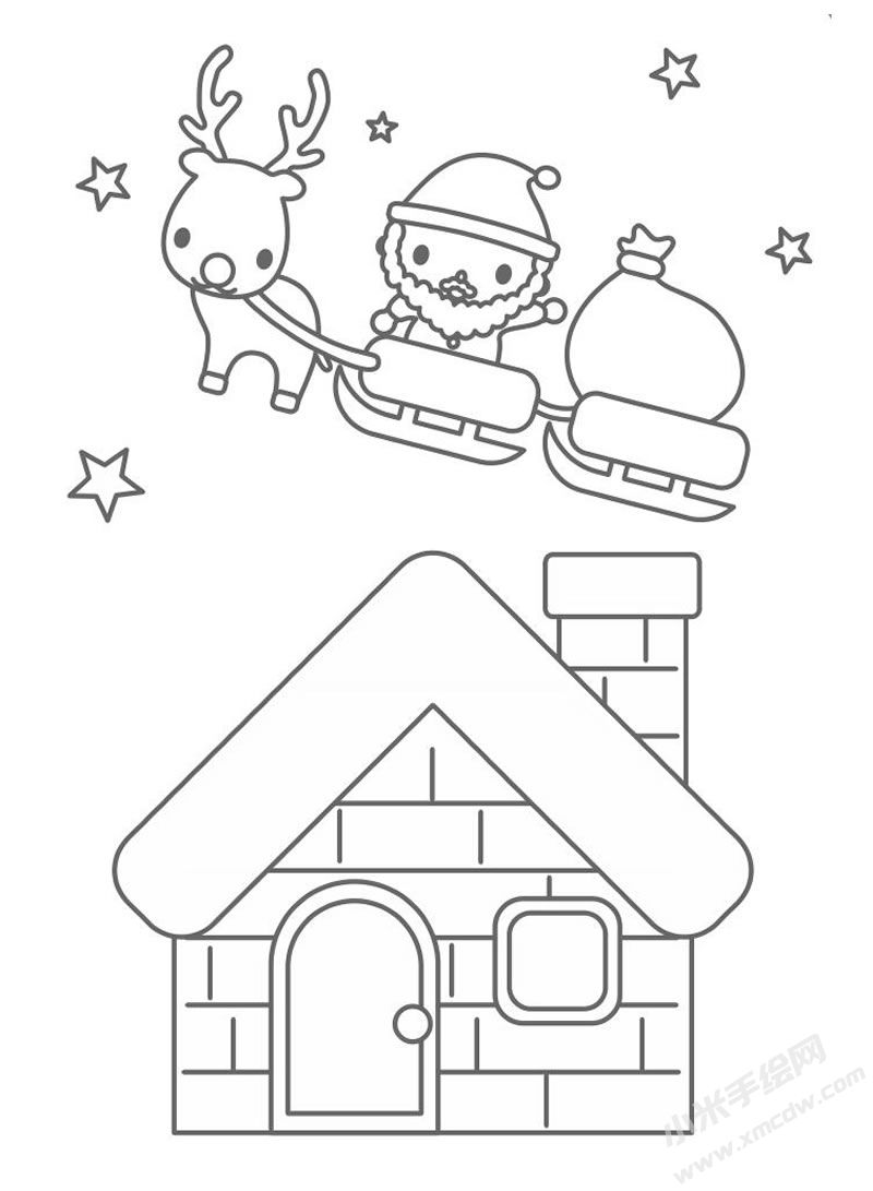 圣誕節(jié)簡(jiǎn)筆畫圖片03.jpg