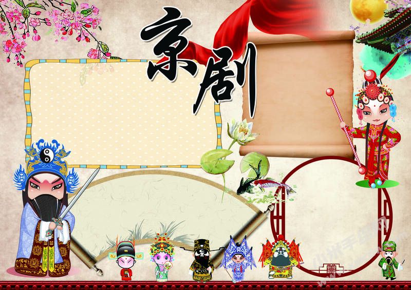 京劇手抄報(bào)內(nèi)容模板無字版（第二版）.jpg