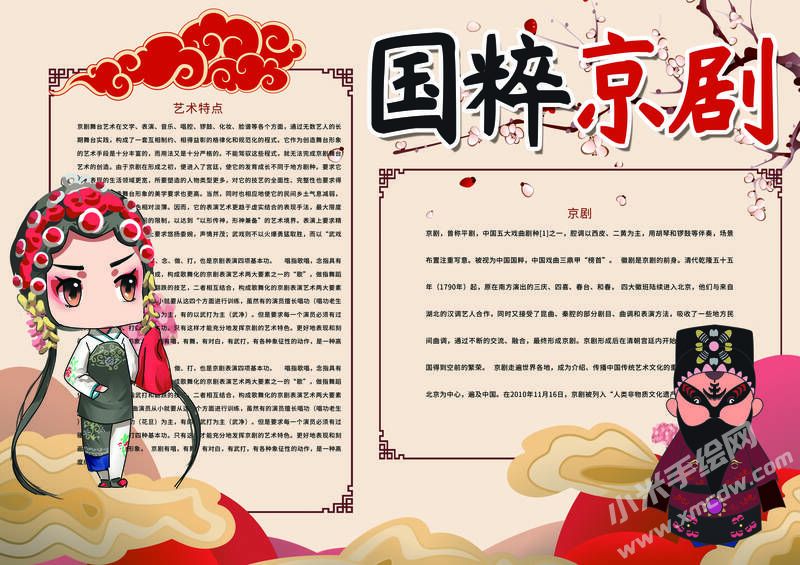 國(guó)粹京劇手抄報(bào)內(nèi)容模板有字版（第二版）.jpg