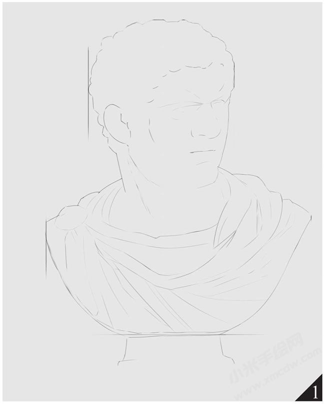 卡拉卡拉的素描畫法步驟圖示01.jpg