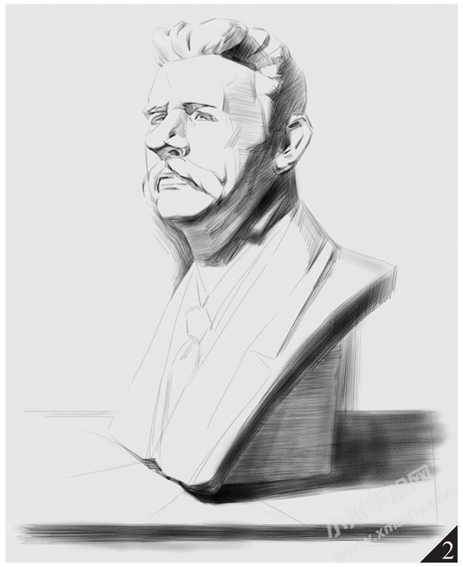高爾基的素描畫(huà)法步驟圖示02.jpg