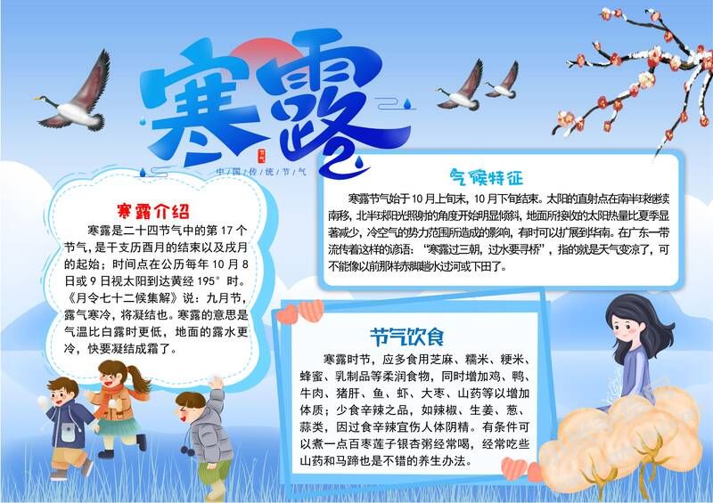 寒露手抄報(bào)內(nèi)容模板有字版（第三版）.jpg