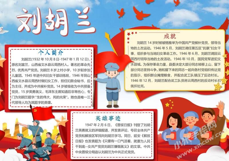 劉胡蘭手抄報(bào)模板有字版（第二版）.jpg