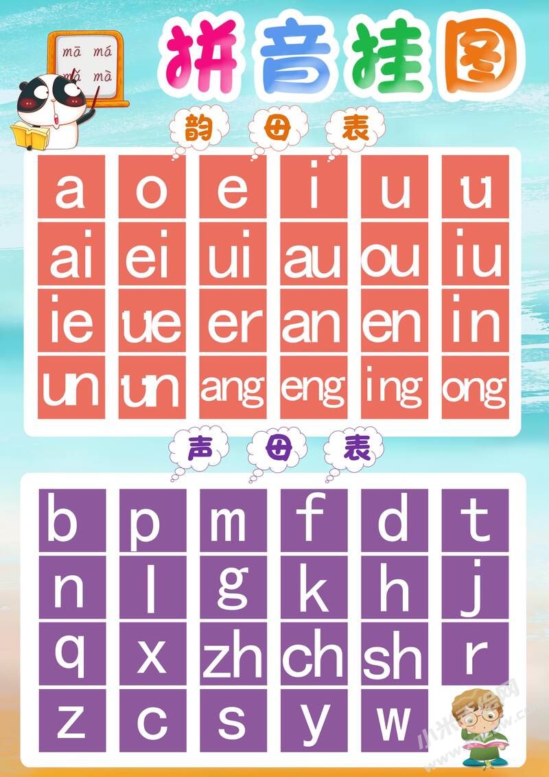 拼音掛圖手抄報模板有字版（第二版）.jpg