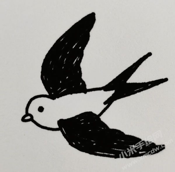 燕子簡(jiǎn)筆畫(huà)圖片02.jpg