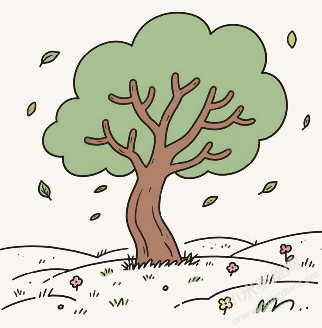 大樹(shù)簡(jiǎn)筆畫(huà)圖片.jpg