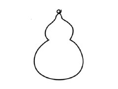 葫蘆兒童簡(jiǎn)筆畫步驟圖示