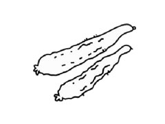 黃瓜簡(jiǎn)筆畫(huà)步驟圖示