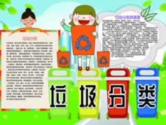 垃圾分類(lèi)手抄報(bào)模板