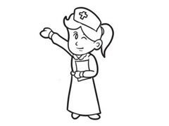 醫(yī)生簡(jiǎn)筆畫(huà)創(chuàng)作步驟圖示