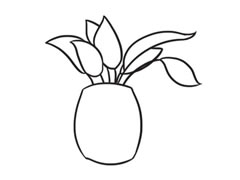 綠蘿簡(jiǎn)筆畫(huà)創(chuàng)作步驟圖示