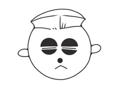 人物搞怪表情簡(jiǎn)筆畫圖片大全