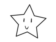 星星簡筆畫圖片大全