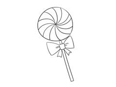 糖果簡(jiǎn)筆畫繪制步驟圖示
