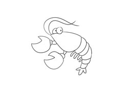 大蝦簡(jiǎn)筆畫法步驟圖示