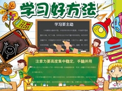 學(xué)習(xí)好方法手抄報(bào)模板