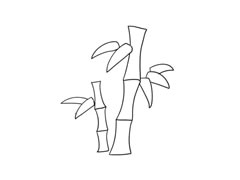竹子簡(jiǎn)筆畫(huà)法步驟圖示