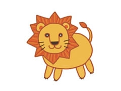 雄獅幼兒簡(jiǎn)筆畫分步畫法圖示