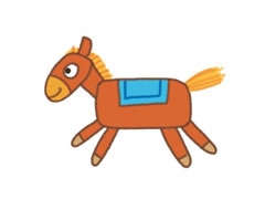 毛驢幼兒簡(jiǎn)筆畫分步畫法圖示
