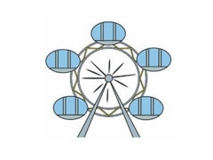 千禧之輪簡(jiǎn)筆畫分步繪制圖示