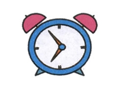 鬧鐘幼兒簡筆畫步驟圖示