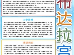 布達(dá)拉宮手抄報(bào)模板