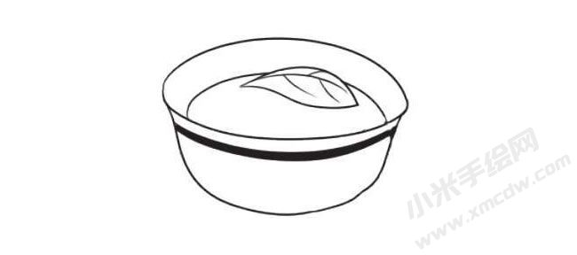 泡茶簡(jiǎn)筆畫繪制步驟06.jpg